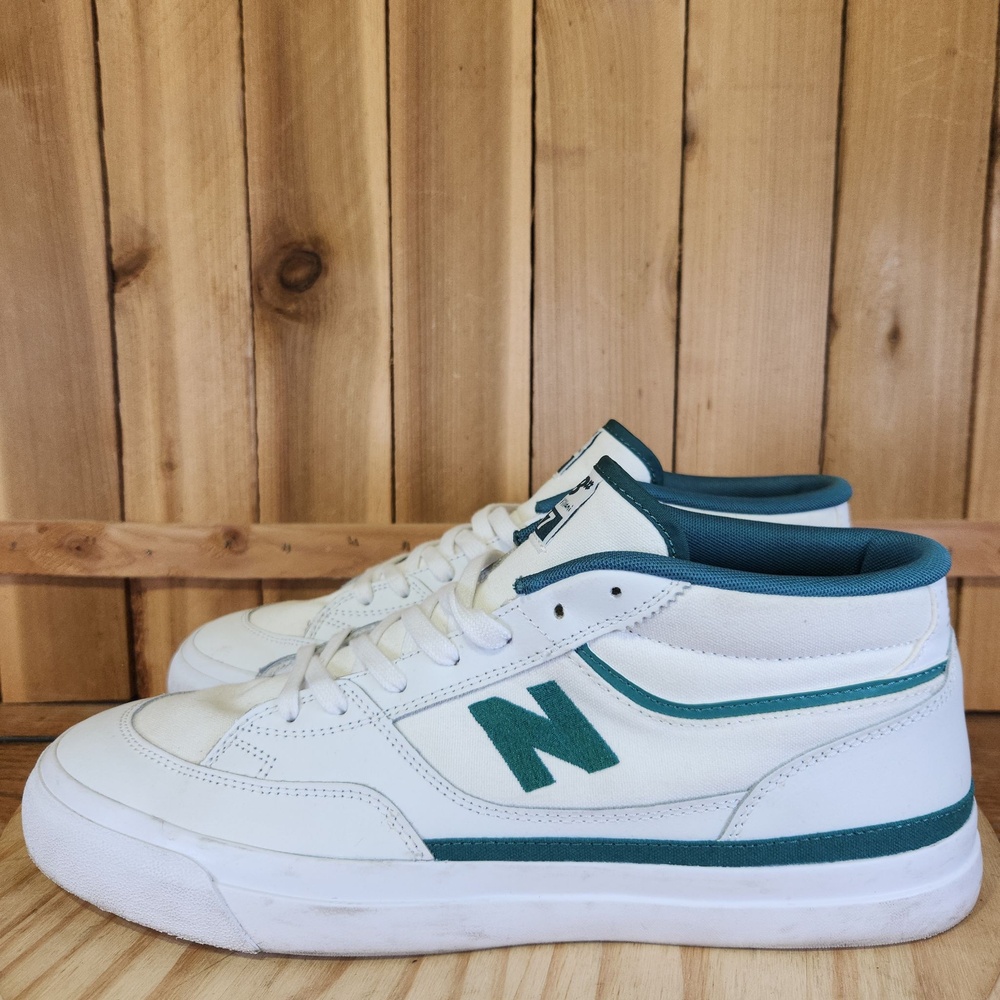 New Balance 417 Franky Villani Shoes Mens 13 White Skateboarding Sneakers